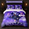 Cristiano Ronaldo Custom Name Text Bedding Set 1 Duvet Cover+2 Pillowcases Soccer Logo Personalized Gift For Special Occasion Bedroom Decor