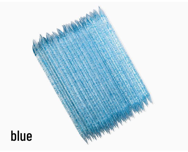 Crystal Rhinestone Cuticle Pusher & Nail Cleaner - Multifunctional Double-Headed Nail Tool.