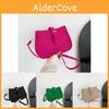 Sac bandoulière élégant en feutre noir, vert, kaki, violet, orange pour femme Parfait pour les tendances du printemps