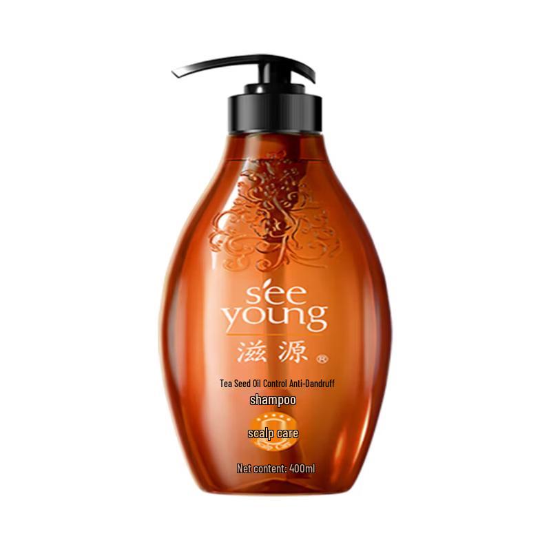 Ziyuan Camellia Seed Oil Control Anti-Dandruff Shampoo 400ml