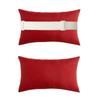 Weather Resistant Pillow for Patios Furniture Waterproof Lounge Chair Cushion with Insert  for Indoor and Outdoor Use