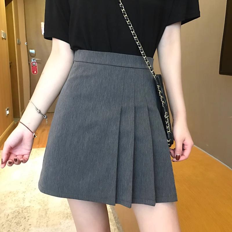 

Women s Summer 2025 High-Waist Pleated Mini Skirt Shorts S