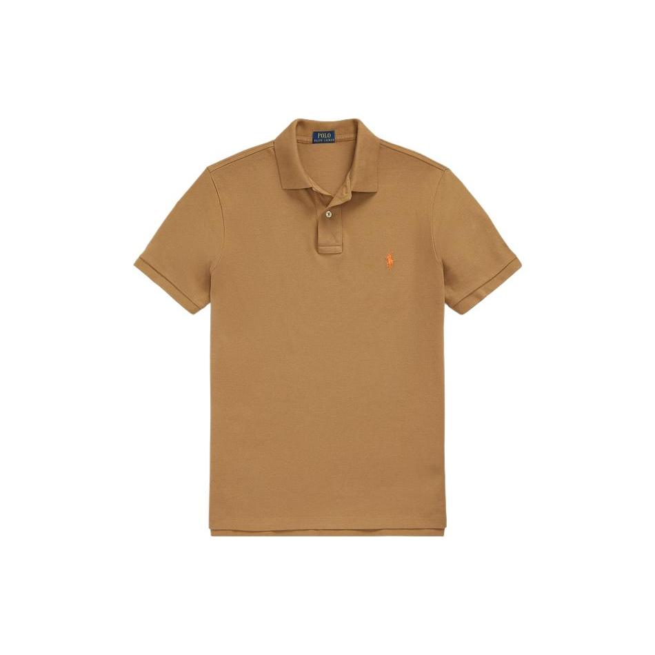 Polo Ralph Lauren Polo Shirt Men's Brown MNPOKNI1N822098-230