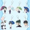 Acrylic Key Buckle for Jjk Satoru Gojo Toge Inumaki Rika Orimoto Yuta Okkotsu Anime Peripheral Backpack Pendant Birthday Gift