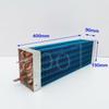 400*130*90mm Air-cooled Evaporator Condenser Refrigerator Freezer Copper Tube Aluminum Fin Air Heat Exchanger Radiator