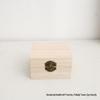In-Stock Paulownia Wood Retro Flip-Top Rectangular Storage Box