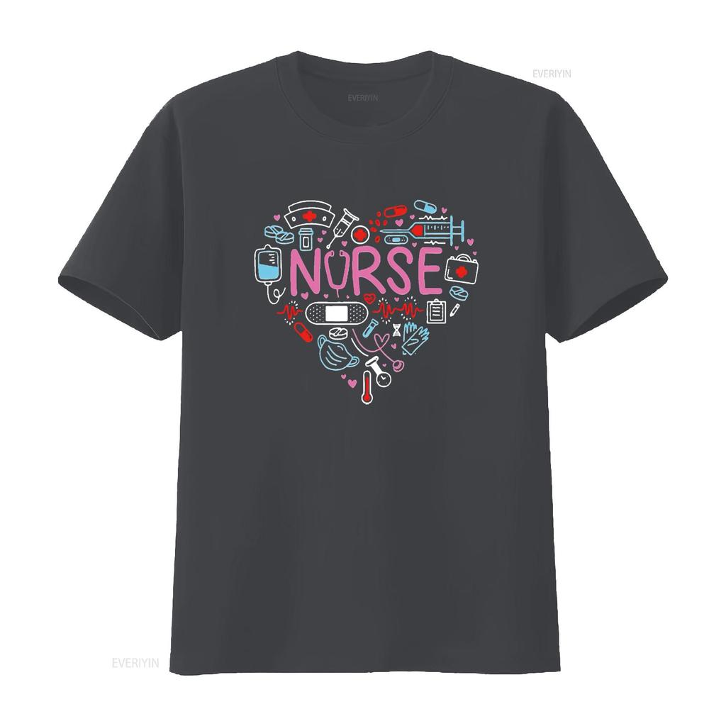 Nurse Love Nursing Student Rn Life Thank You s For Women Long Sleeve T Shirt Black 3X Large vintage Washed Comfortable