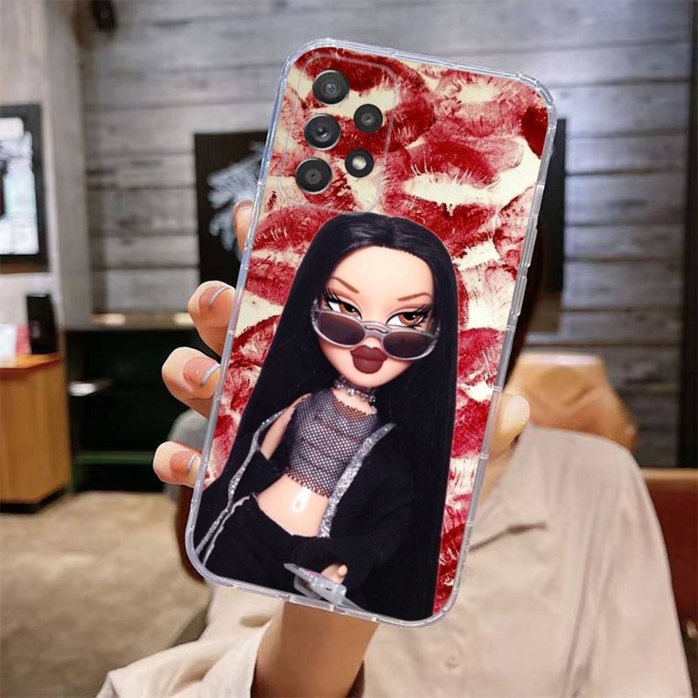 Fashion B-Bratz D-Doll Phone Case For Samsung Galaxy A,71,70,52,51,40,31,50,50S,30S,21S,12,10,Note20ultra Transparent Cover