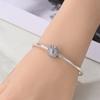 Colorful Full Diamond Charms Metal Love Blooming Rose Round Beads Pendant Fit Original Bracelets Necklace Accessory Elegant Fashion Beautiful Lovely