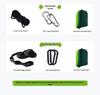 Customized Nylon Parachute Hammock: Single/Double Anti-Rollover Swing Chair for Camping & Indoor/Outdoor Use.