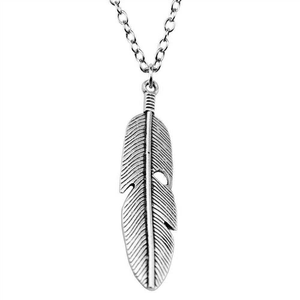 Peacock Pendant Bird Necklace Owl Ethnic Boho Jewelry for Female 45cm or 70cm Long Chain