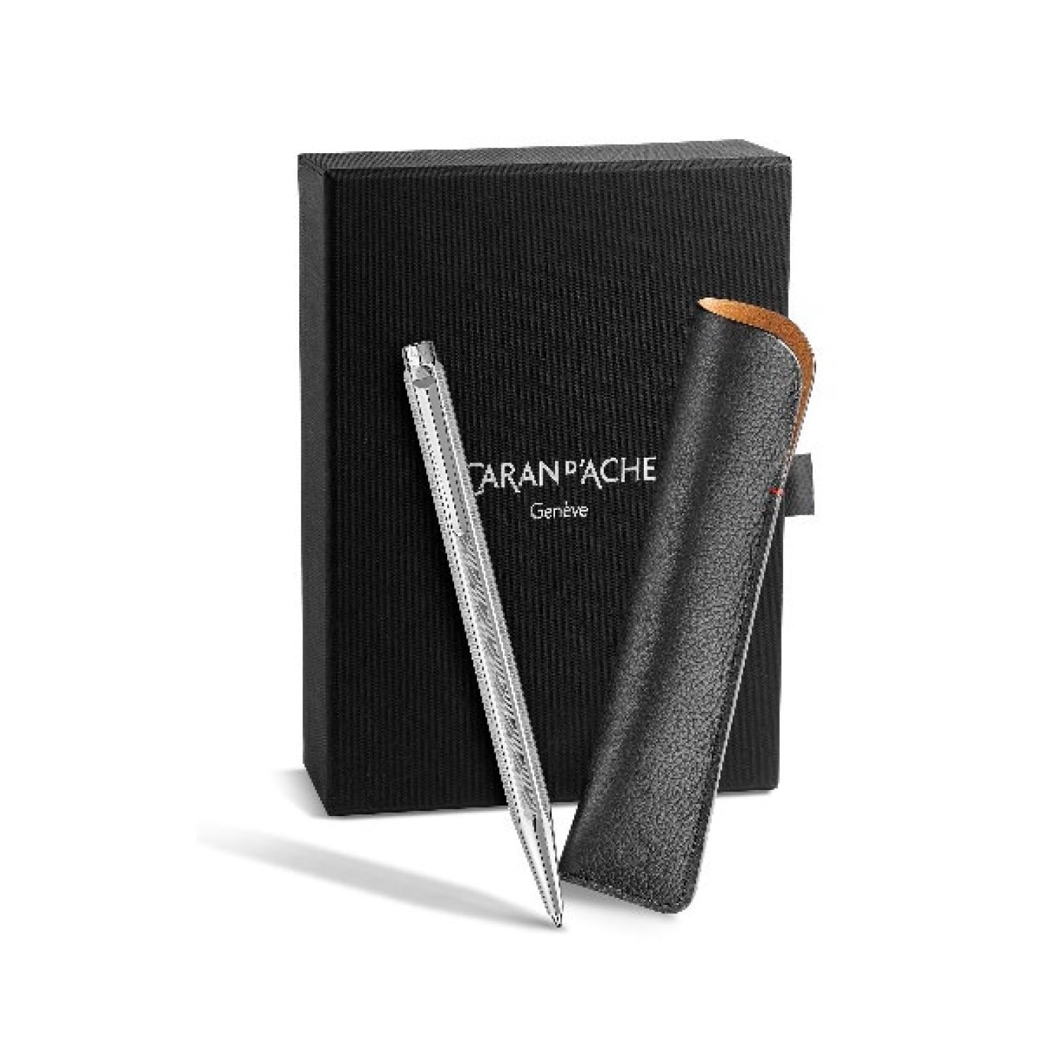 

CARAN D ACHE Ecridor Tresse Ballpoint Pen, Oil-Based, 0890-024, with Pencil Case, Limited Edition, Officially Imported