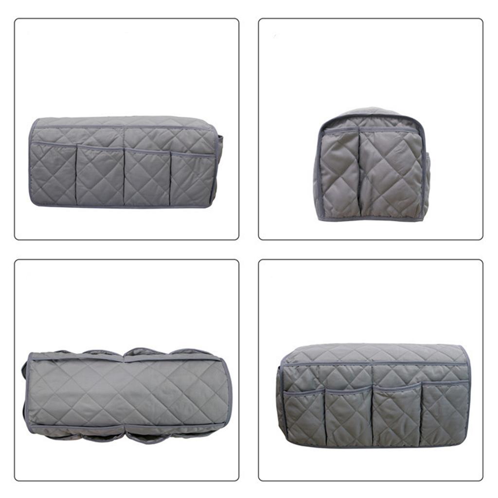 Sofa Armrest Organizer with 14 Pockets Bed Recliner Couch Arm Chair Bedside Caddy Storage for Cell Phone TV Remote Control