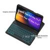 Xiaomi Pad 7 Pro Case with 7-Color Backlit Bluetooth Keyboard, TPU Protective Cover & Pen Slot