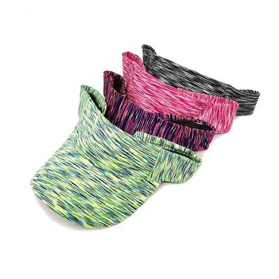 Spring and Summer Polyester Print Visors Adjustable Sun Cap For Men and Women 23