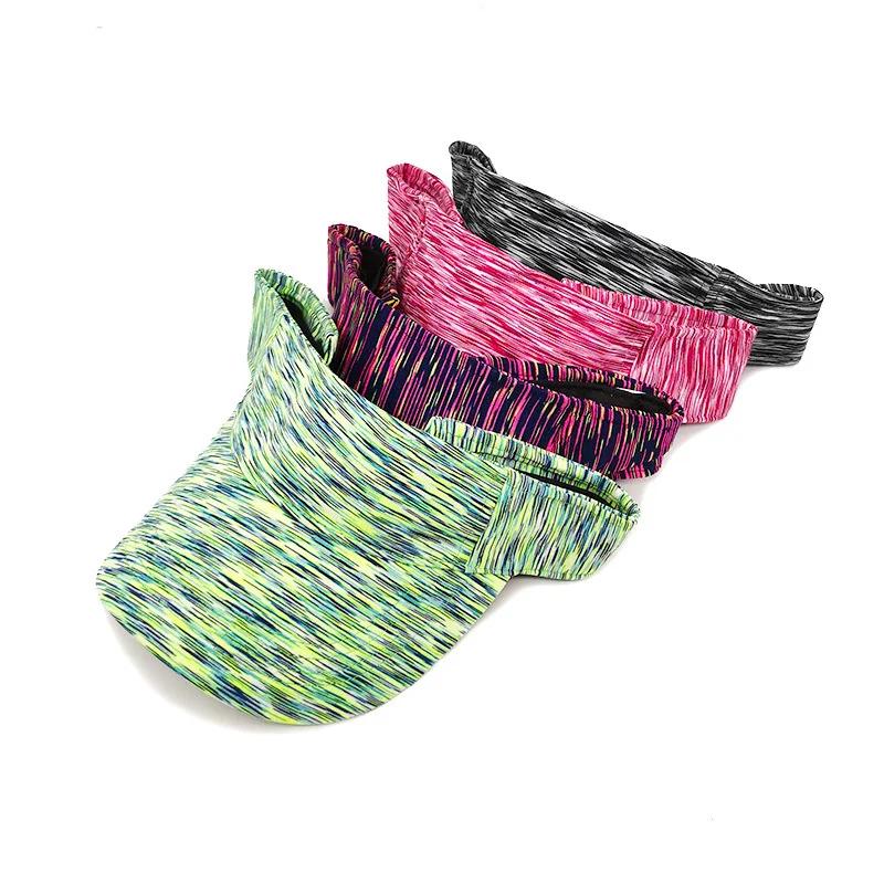 Spring and Summer Polyester Print Visors Adjustable Sun Cap For Men and Women 23