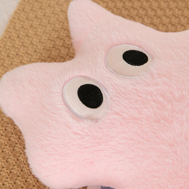 Cute Kitten Long Pillow Dopamine Cute Plush Toy Doll Doll Sleep Comforting Doll