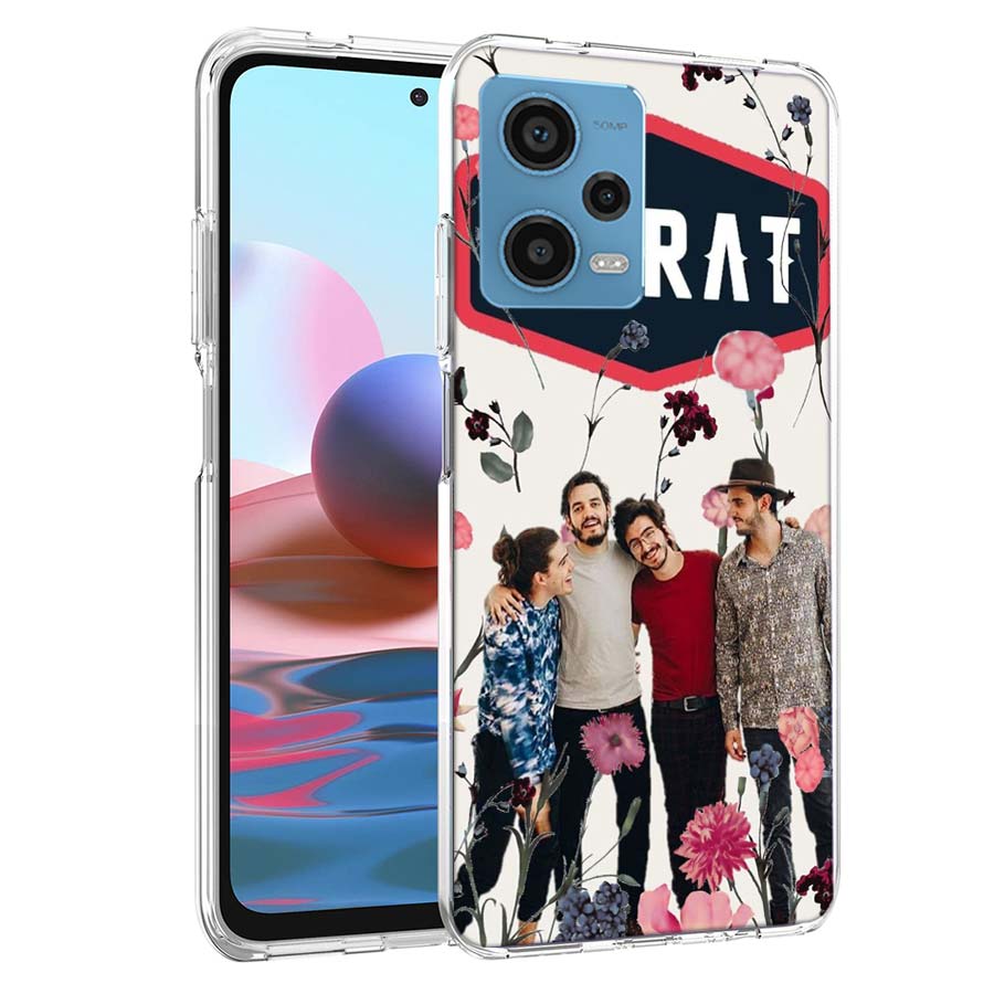M-Morat Band Phone Case For Redmi Note 13 12 14 15 Pro Plus 13R 11 11T 11E 11S 10 Pro 10S 9 9S Cover Cell Clear TPU Capa Cases S
