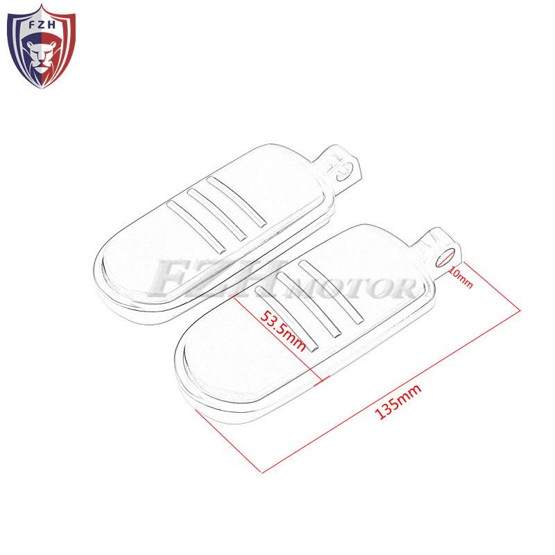 Universal Motorcycle Crash Bars Footrests for Harley Cruiser