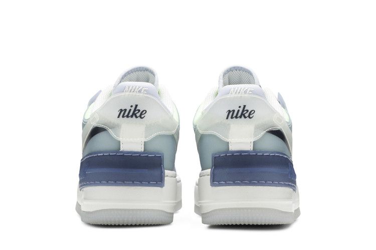 Nike Air Force 1 Low Shadow Ghost World Indigo (Women's) Sneakers