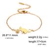 My Shape Cat Charms Bracelets for Women Girls Cute Animal Kitten with Yarn Balls Pendant Adjustable Link Chain Bangle Jewelry