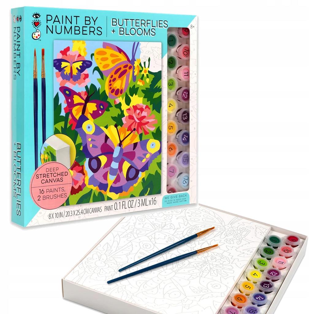 Paint by numbers - motyle 0736