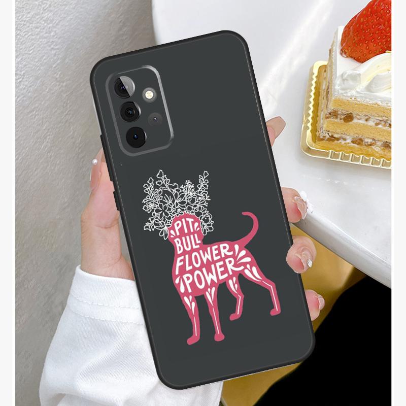 

Pit Bull Lovely Pet Dog Pitbull Case For Samsung Galaxy A53 A33 A23 A13 A15 A25 A35 A55 A54 A34 A14 A51 A12 A32 A52 Cover Samsung A13 4G