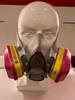 6200 Full-Face Gas Mask for Dustproof Grinding, Spray Painting, and Chemical Protection