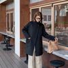 2025 Fall/Winter Women's Cashmere Wool Loose Mid-Length Double-Sided Coat