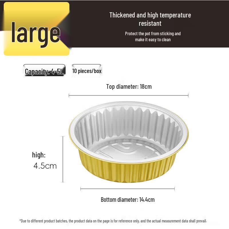 Cooker King Air Fryer Thick Aluminum Foil Pans