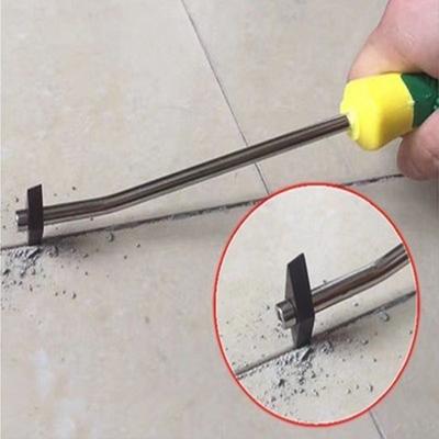 Professioneller Fugenmörtel-Entferner für Keramikfliesen, Wolframstahl-Fliesenfugenreiniger, Bohrer für Boden, Wand, Naht, Zement, Reinigung, Handwerkzeuge