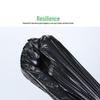 Ubag Black Thick Disposable Vest Handle Bags