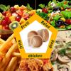 Kraft Paper Round Food Boxes with Clear Anti-Fog OPS Lids 25 Pack Heavy Duty Disposable for Food Truck Takeout Picnic Party Supplies