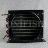 1/4P 3/8P Condenser Air Cold Water Cooling Radiator Copper Tube Aluminum Fin Heat Exchanger 2*8*250