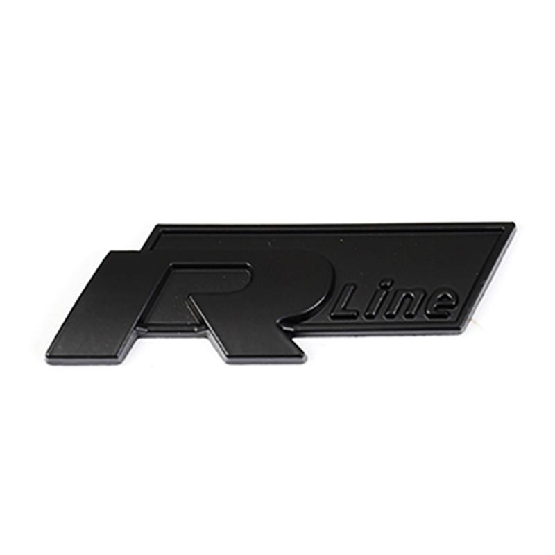 JPO1   3D Metal Car Grilles Emblem Auto Trunk Fender Mark Label Stickers For VW GTI Polo Golf Passat Tiguan Arteon Touareg CC Taigo GTE