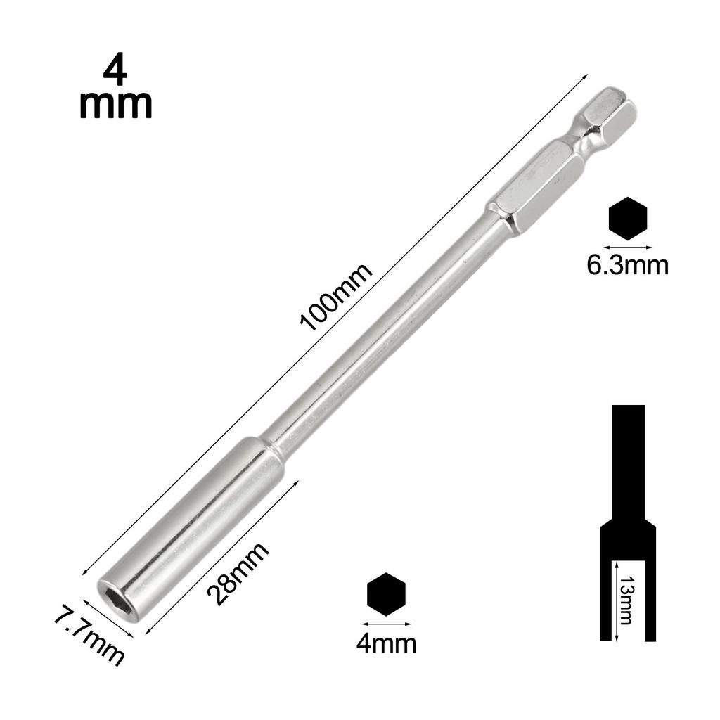 100mm Extension Extension Bit Holder Screwdriver Bit Driver
