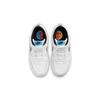 Nike Court Borough Low 2 SE PreSchool 'Happy Hoops' (Unisex) White / Black / University Blue / Multi-Color Kids' Skateboarding Shoes DM8099 100