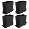 4 Pcs Non Rubber Feet Covers for Folding Ladder Protector Pads Wear Resistant Safe Anti Engineering Ladder