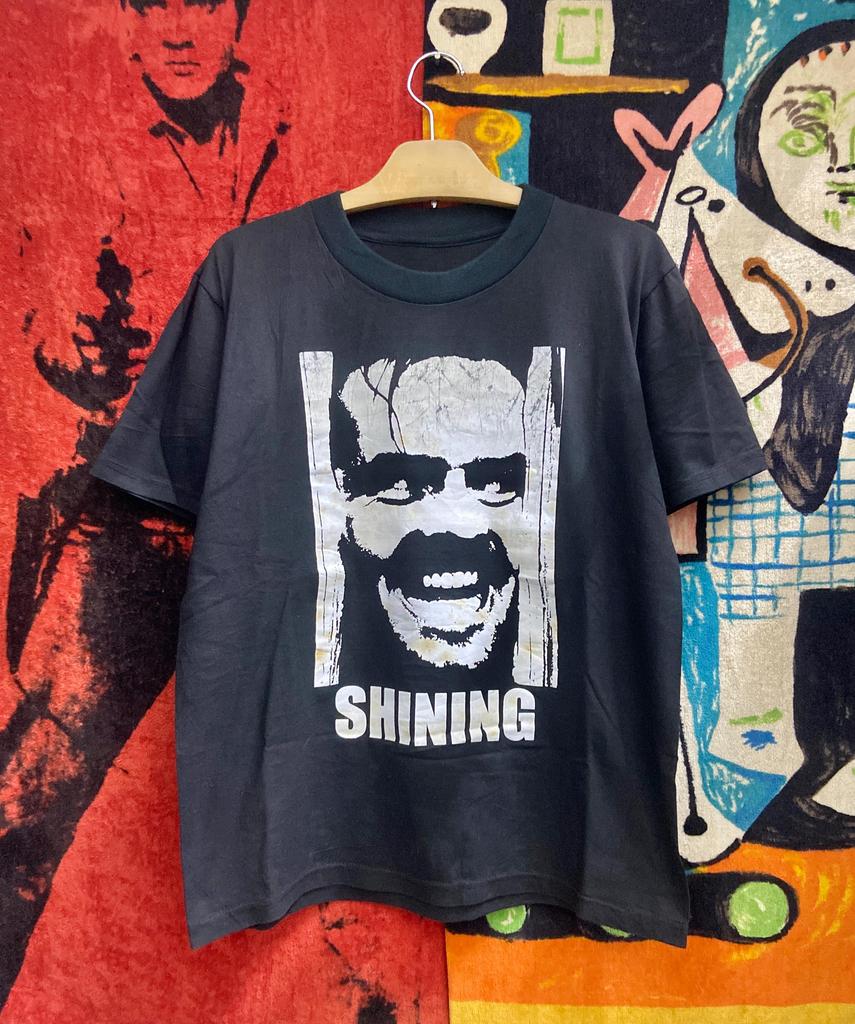 The Shining Graphic T Shirt Jack Torrance Classic Horror Movie Poster Portrait Print Short Sleeve Retro Crew Neck Unisex Film Streetwear Tops Tees