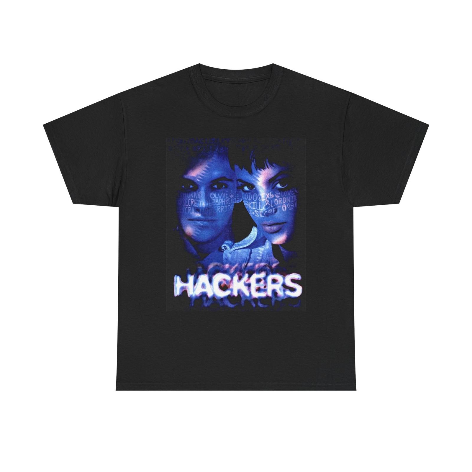 Hackers Vintage Movie T Shirt Graphic Unisex Heavy Cotton Tee NEW GIFT S