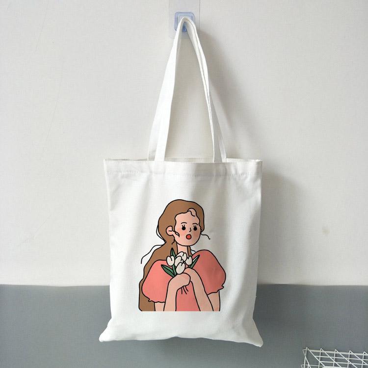 Borsa Tote In Tela Di Cotone Naturale – Riutilizzabile Per Spesa, Spiaggia, Scuola E Viaggi – Dimensioni 38x39,9 Cm Con Manici Lunghi 28 Cm – Ecologica, Leggera E Resistente