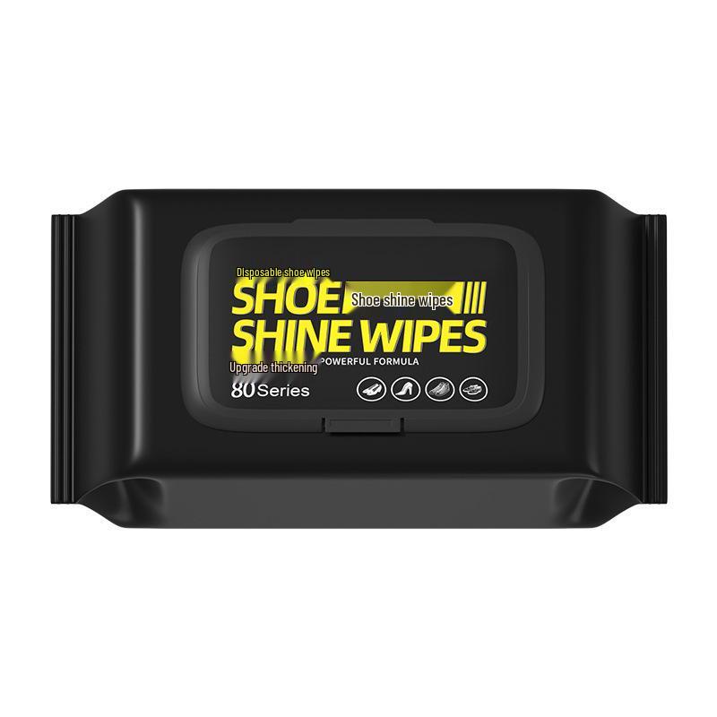 Enhanced Disposable Shoe Wipes for White Shoes - Cleans and Shines Without Water