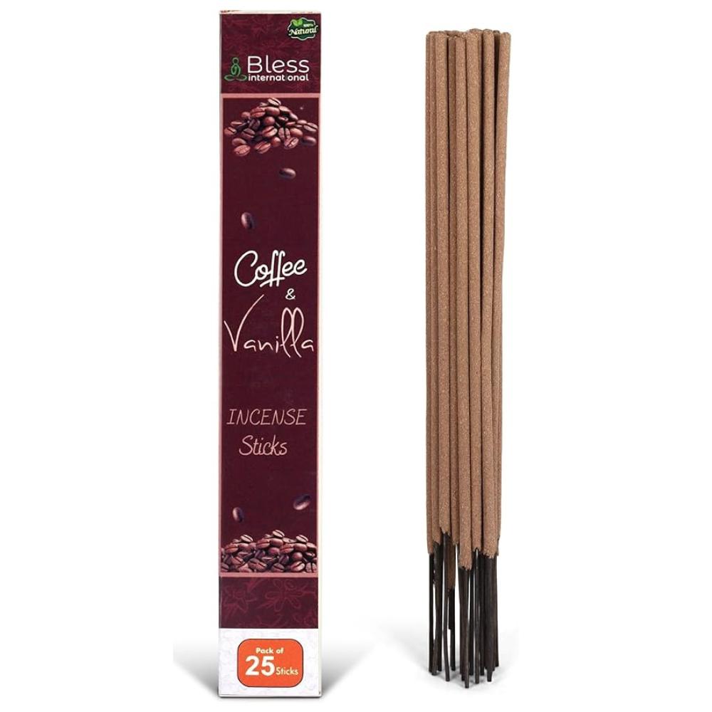 

Кофе и ваниль 100%-натуральные-ароматические-палочки-ручной-работы-окунутые-в-ручную-органические-без-химии-для-очищения-расслабления-позитивного 25 Sticks