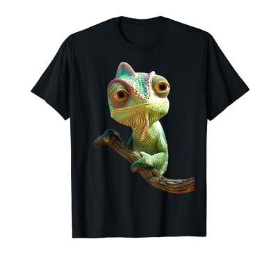 Chameleon Lizard Reptile Chameleon Iguana Lizard Chameleon T-Shirt