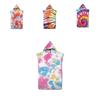 Quick Dry Hooded Bathrobe Towel For Beach And Outdoor Activities