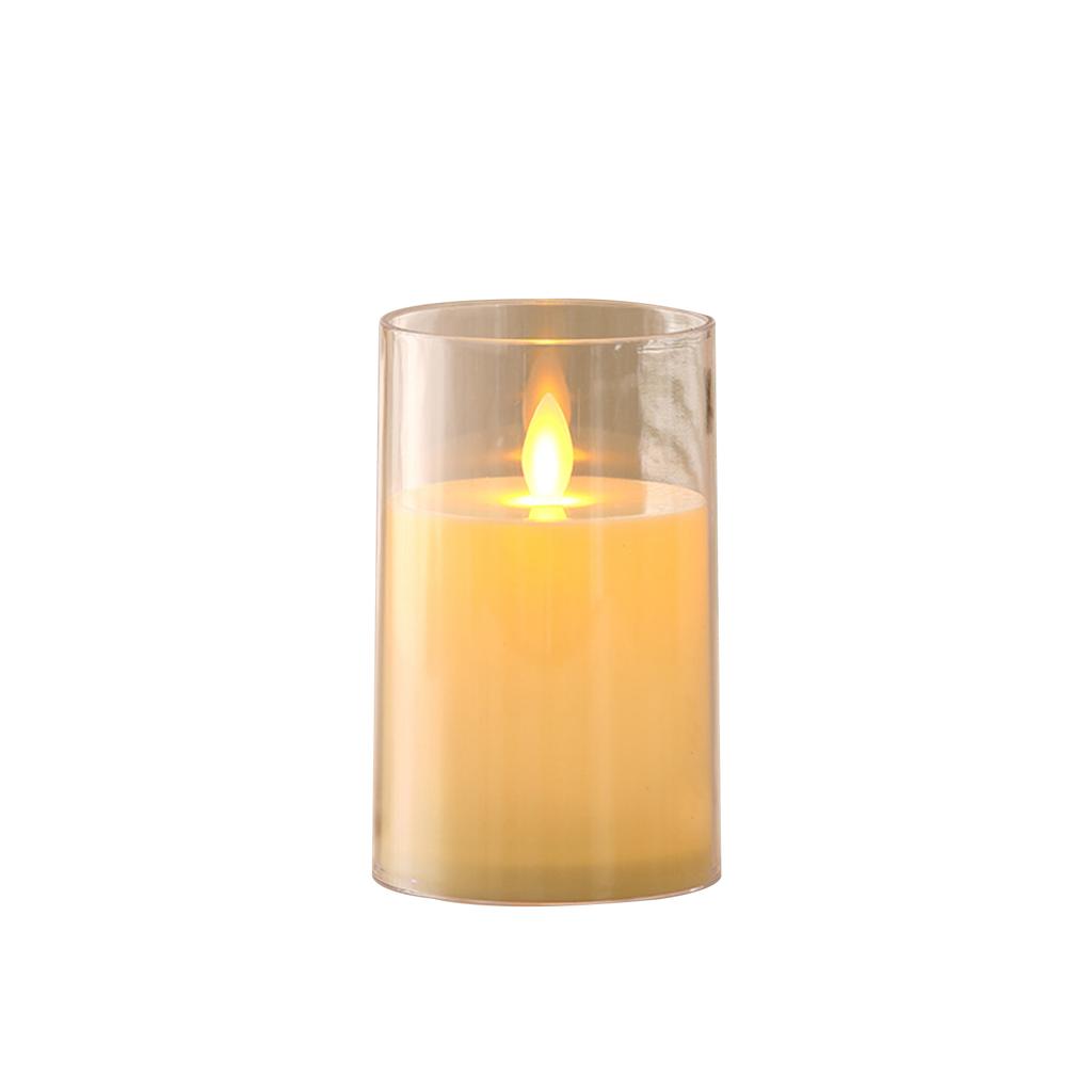 Led Simulated Electronic Candle Lamp Realistic Flame, Creating A Cozy Ambiance