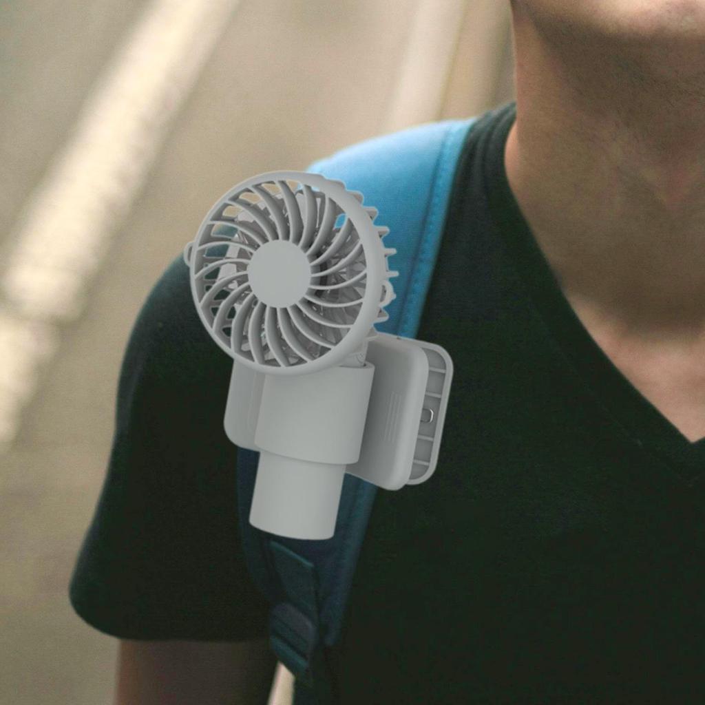Clip on Fan Portable Personal Fan with Detachable Base for Desk Use And Outdoor Activities