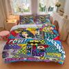 3pcs Wonder Woman, Superhero Cover Set,Soft Comfortable Duvet Cover,Guest Room (1*Duvet Cover + 2*Pillowcases, Without Core) yy251024011