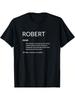 Robert É O Melhor Definição de Nome Engraçado Rob Robert Camiseta