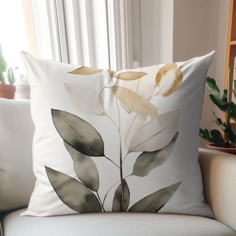 Nordic Style Universal Minimalist Chinese Style Sofa Throw Pillow Cover, Living Room Backrest Pillow Cover